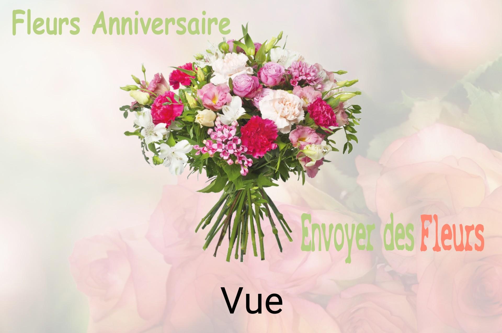 Bouquet de fleurs d’anniversaire livré à Vue