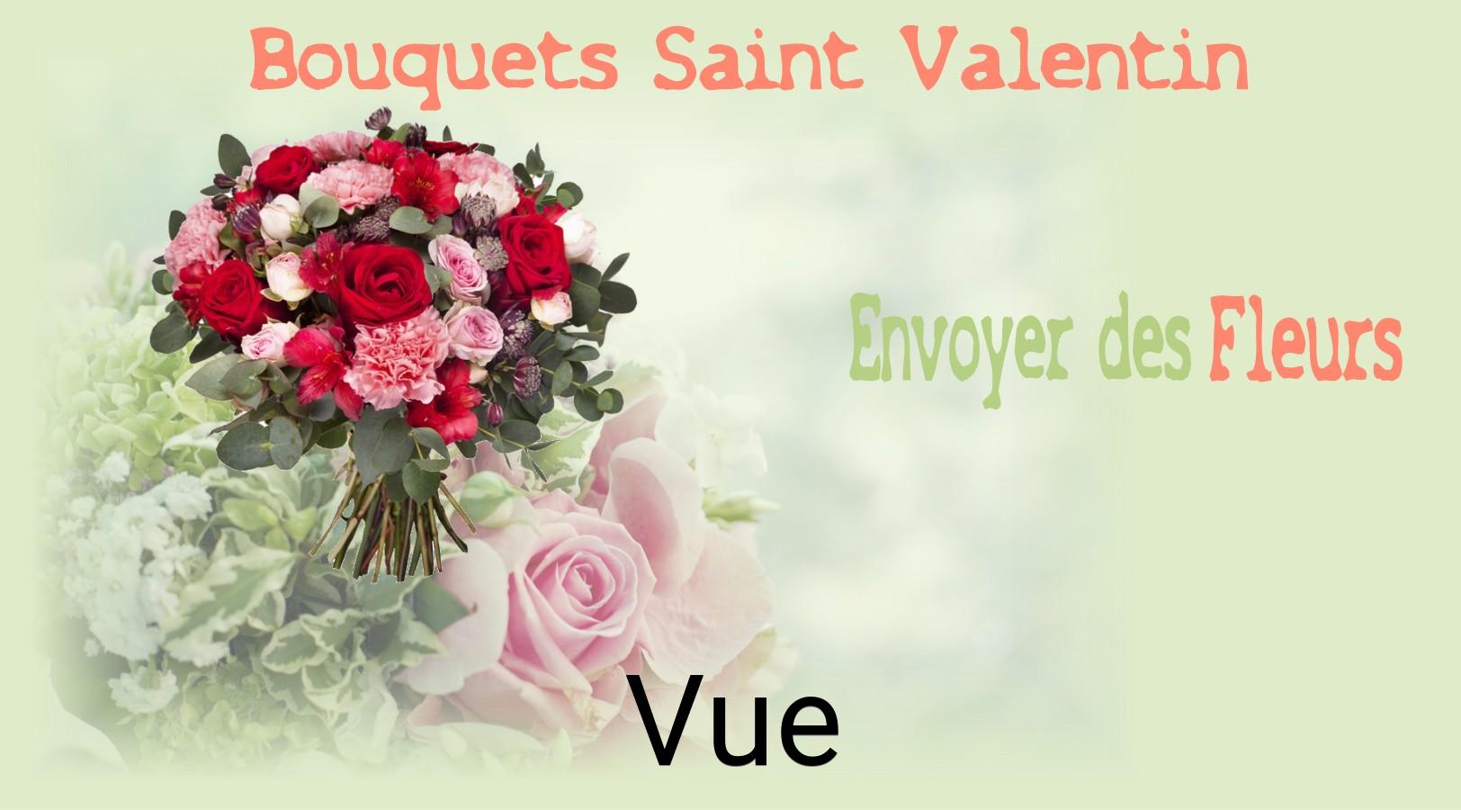 Roses de Saint-Valentin livrées à Vue